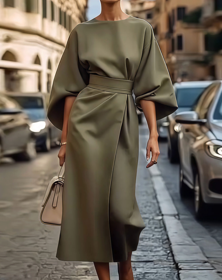 Lorna™ – 優雅的和服風格連衣裙