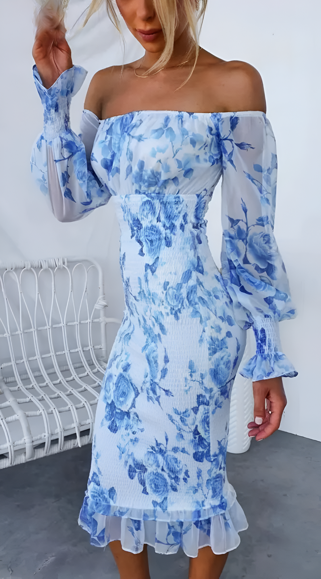 Esme | 開花優雅連衣裙