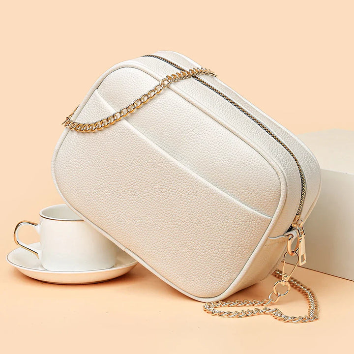 Zara | 精緻皮革肩背包