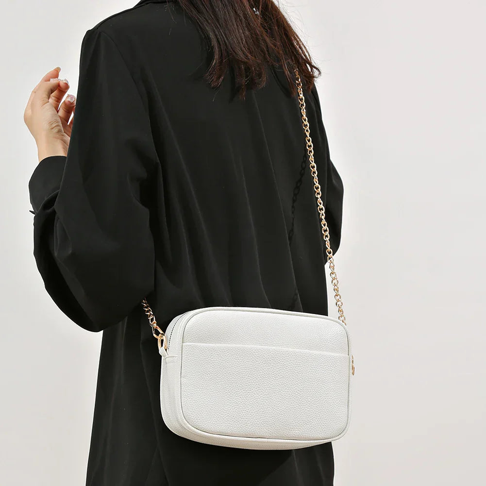 Zara | 精緻皮革肩背包